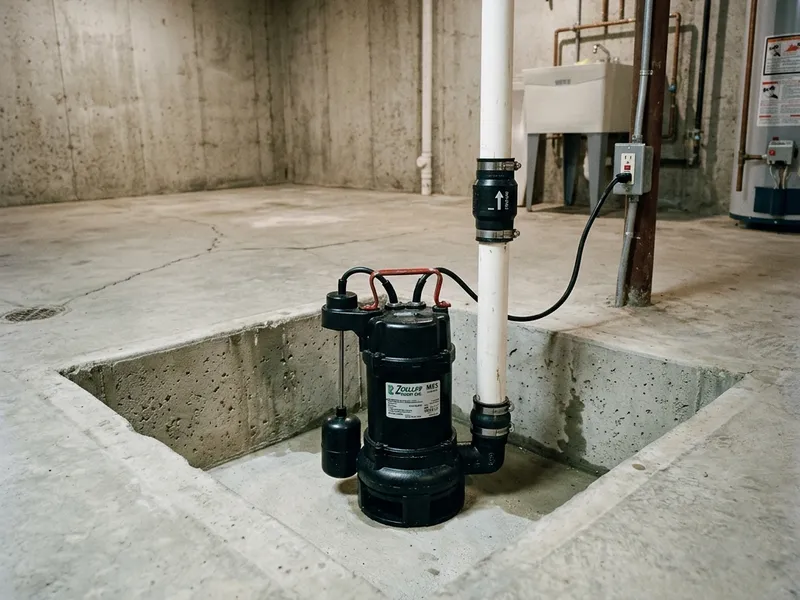 Sump Pump Installation Plumber in Bonaparte, IA